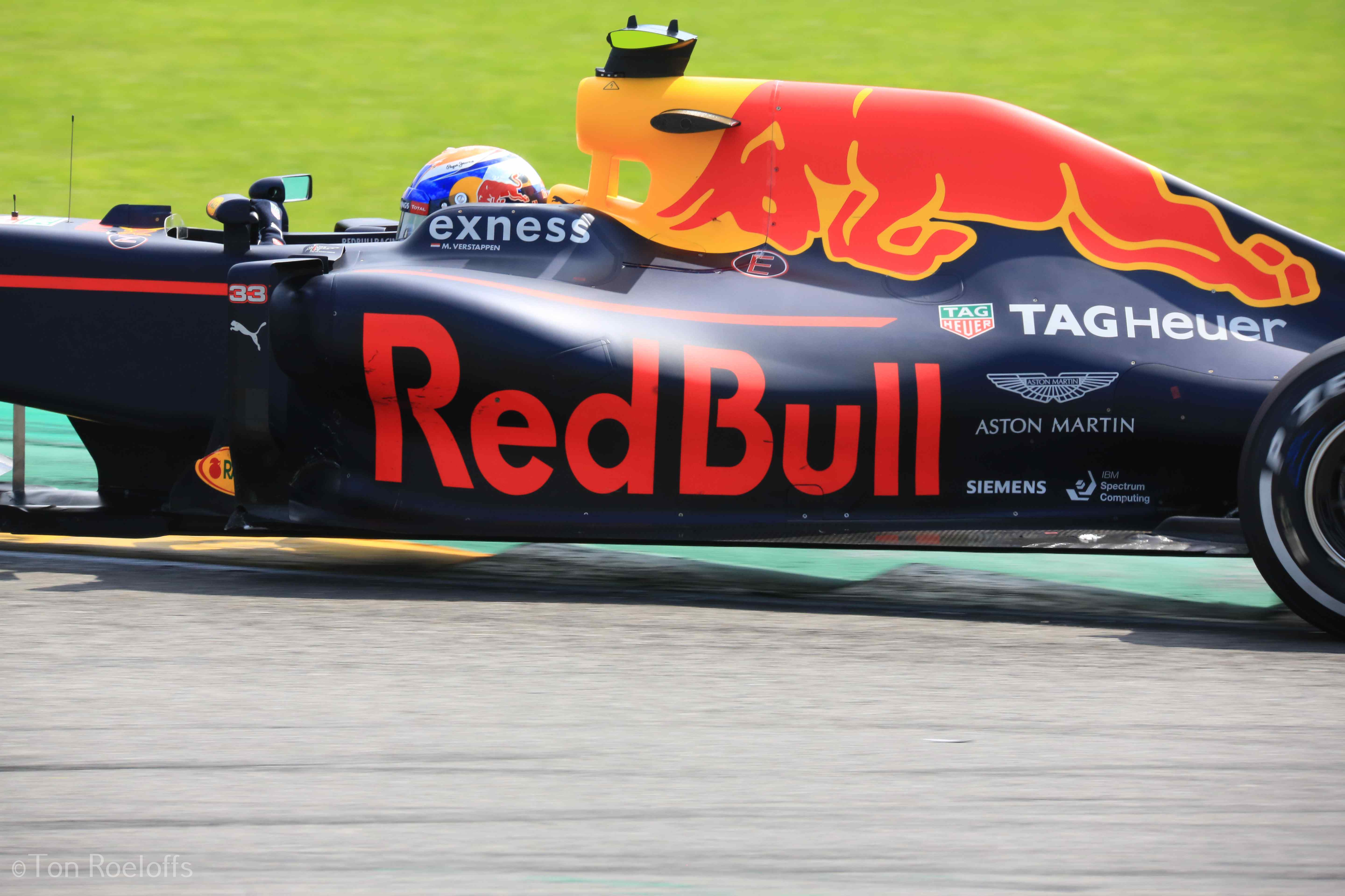 Verstappen pitbox